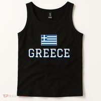 Greece Flag Greek Flag Greece Souvenir Tank Top thumb 2