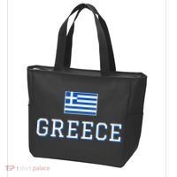 Greece Flag Greek Flag Greece Souvenir Tote Bag thumb 3