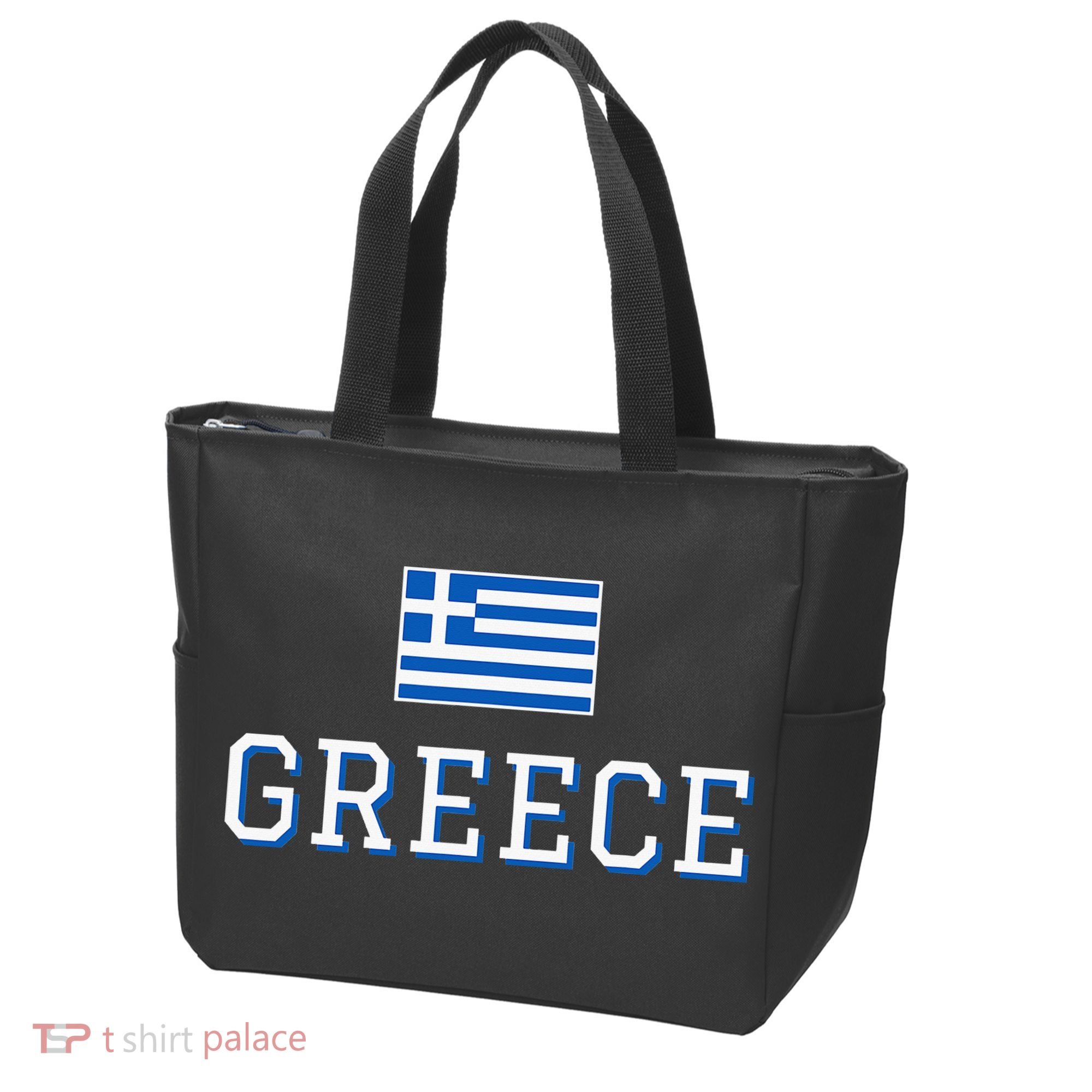 Greece Flag Greek Flag Greece Souvenir Tote Bag