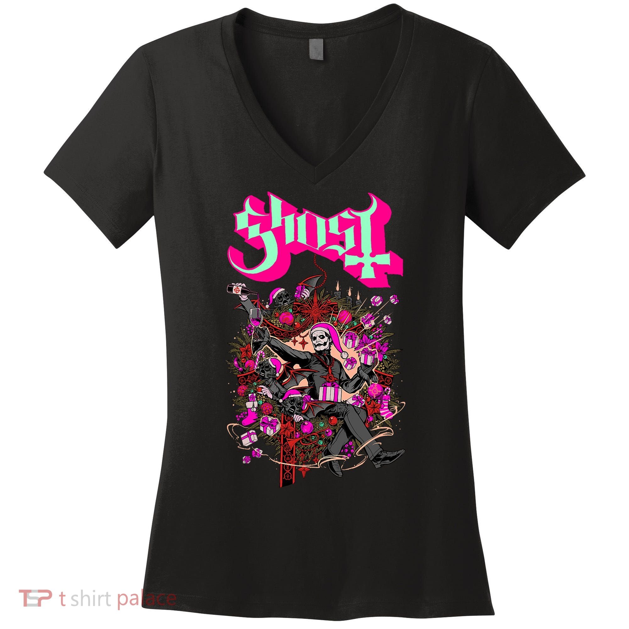 Ghost – Festivus Women's V-Neck T-Shirt