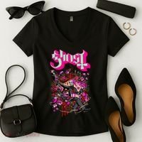 Ghost – Festivus Women's V-Neck T-Shirt thumb 2