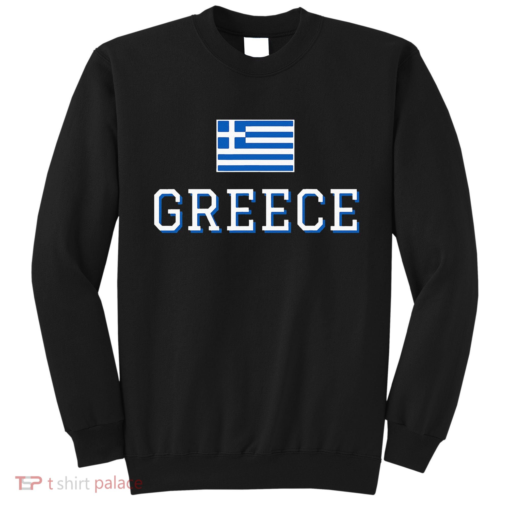 Greece Flag Greek Flag Greece Souvenir Sweatshirt