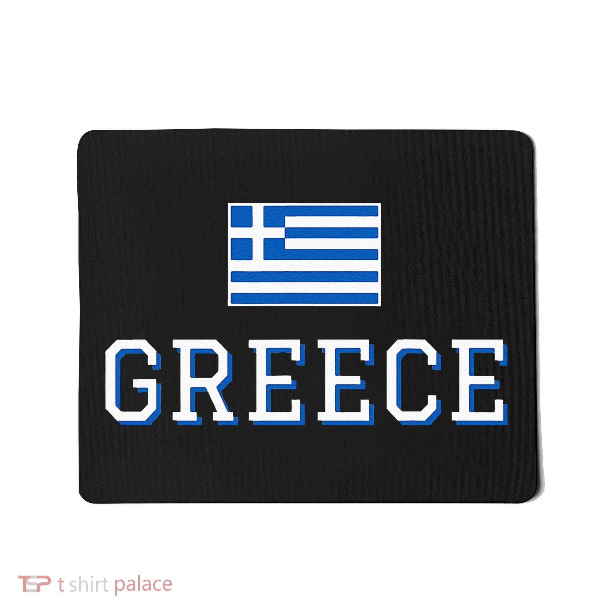 Greece Flag Greek Flag Greece Souvenir Mousepad
