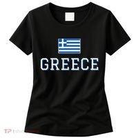 Greece Flag Greek Flag Greece Souvenir Women's T-Shirt thumb 0