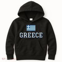 Greece Flag Greek Flag Greece Souvenir Kids Hoodie thumb 0