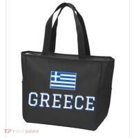 Greece Flag Greek Flag Greece Souvenir Tote Bag thumb 3