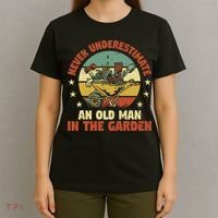 Gardener Funny Gardening An Old Man In The Garden Plant T-Shirt thumb 4