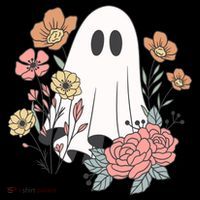 Ghost Floral Mousepad thumb 1