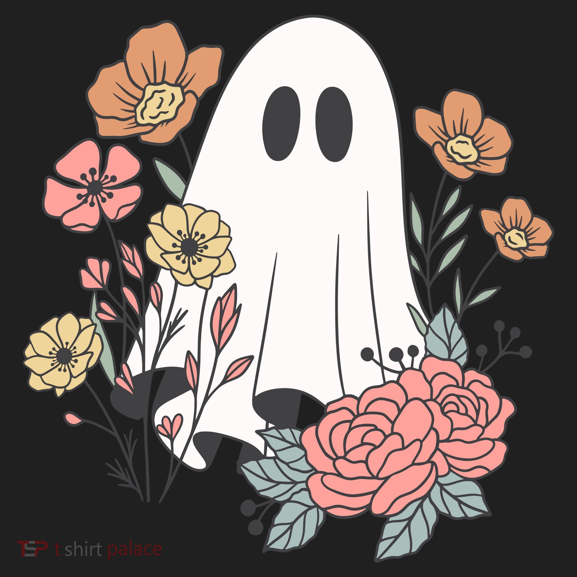 Ghost Floral Hat