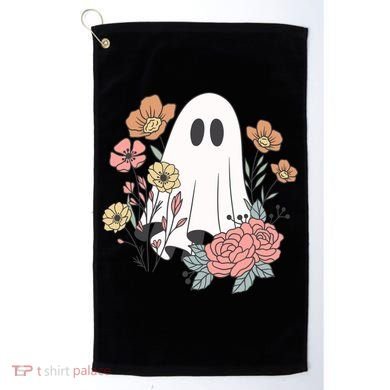 Ghost Floral Golf Towel