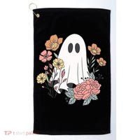 Ghost Floral Golf Towel thumb 0
