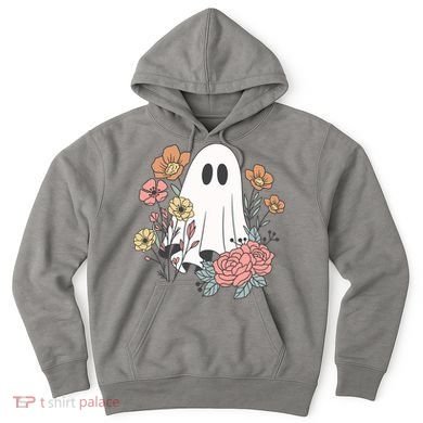 Ghost Floral Hoodie