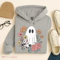 Ghost Floral Hoodie thumb 4