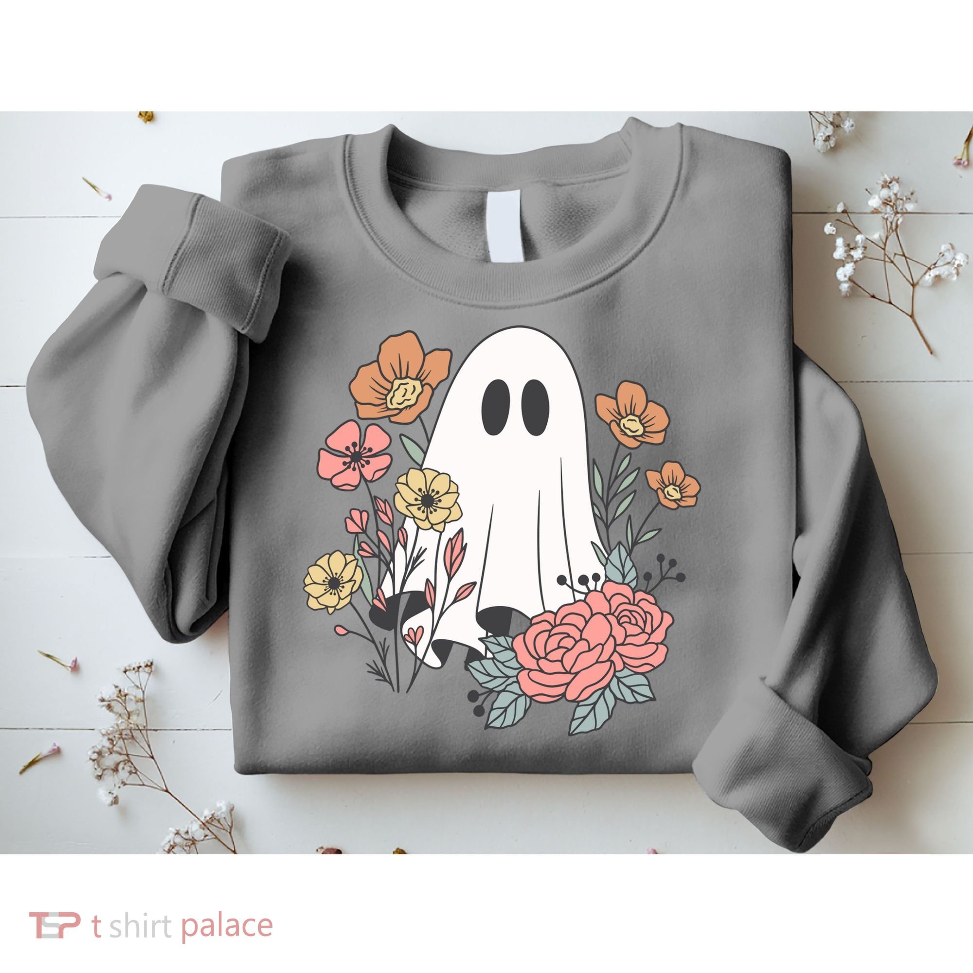 Ghost Floral Sweatshirt