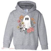 Ghost Floral Toddler Hoodie thumb 0