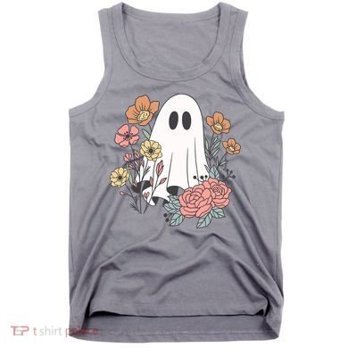 Ghost Floral Tank Top