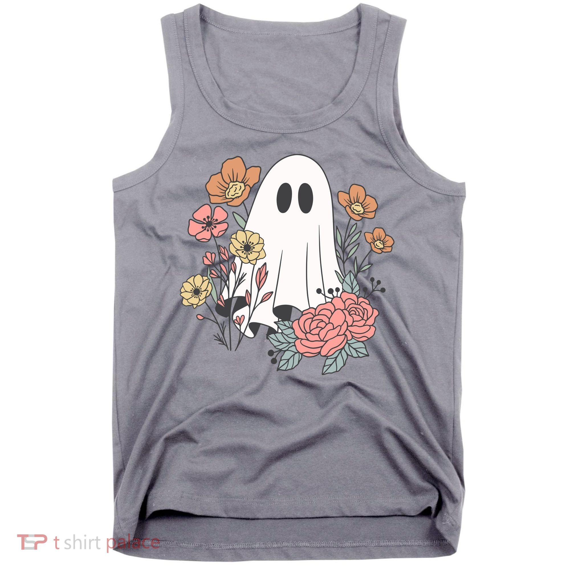 Ghost Floral Tank Top