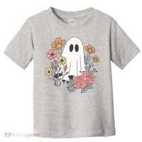 Ghost Floral Toddler T-Shirt thumb 0