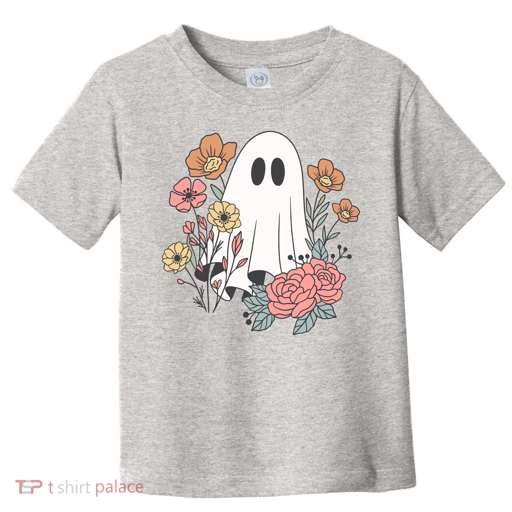 Ghost Floral Toddler T-Shirt