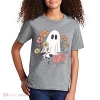 Ghost Floral Kids T-Shirt thumb 2