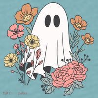 Ghost Floral Sueded Cloud Jersey T-Shirt thumb 2