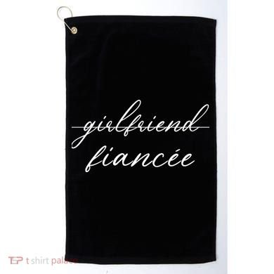 Girlfriend Fiance Golf Towel