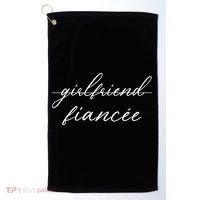 Girlfriend Fiance Golf Towel thumb 0