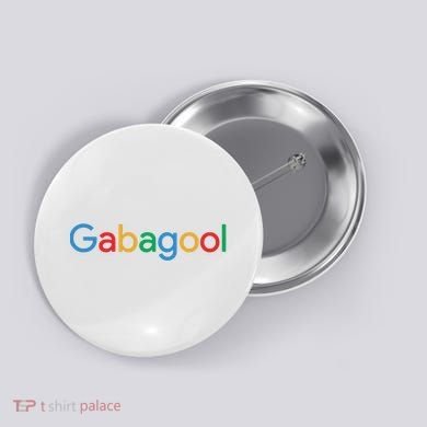 Gabagool Funny Gift Italian Humor Button