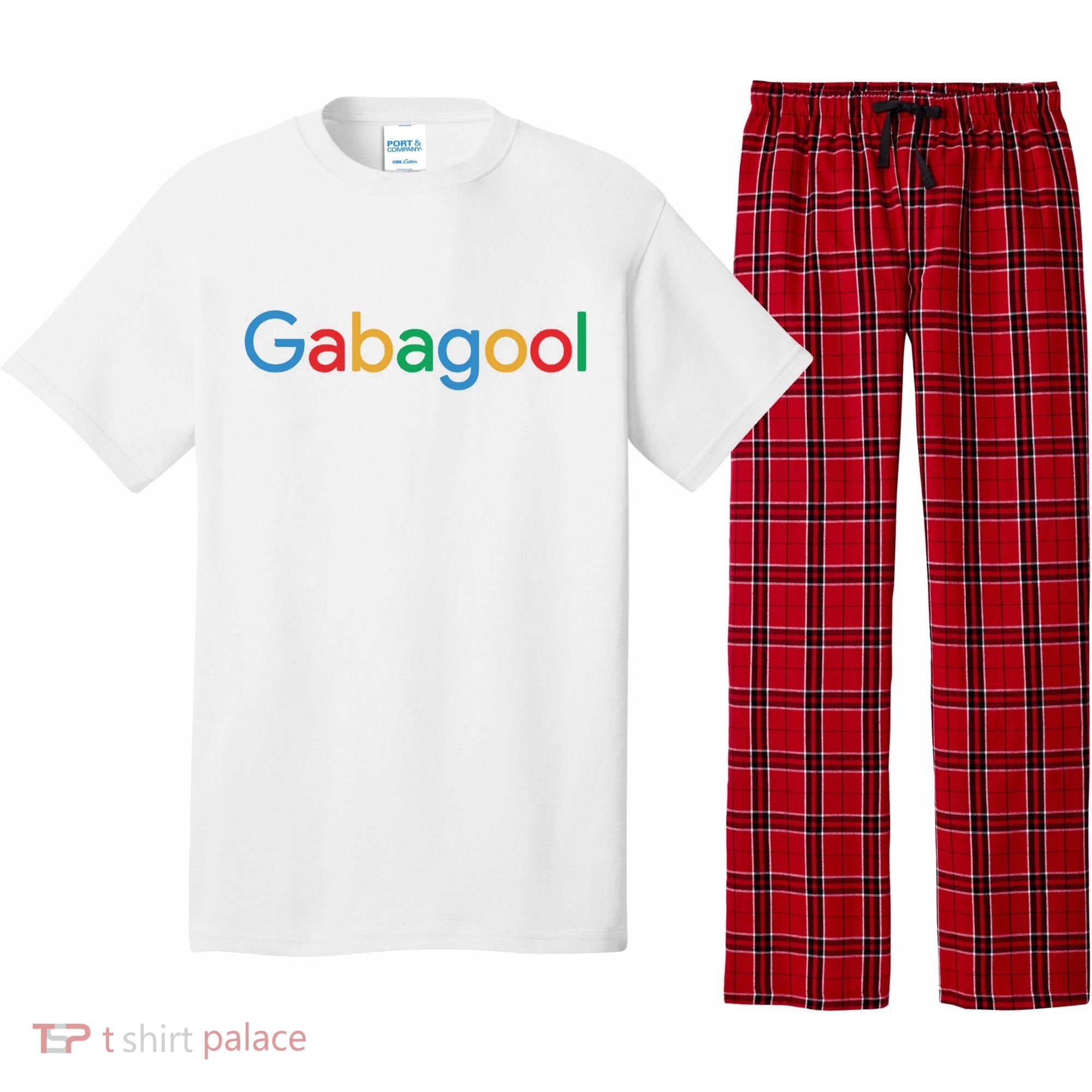 Gabagool Funny Gift Italian Humor Pajama Set