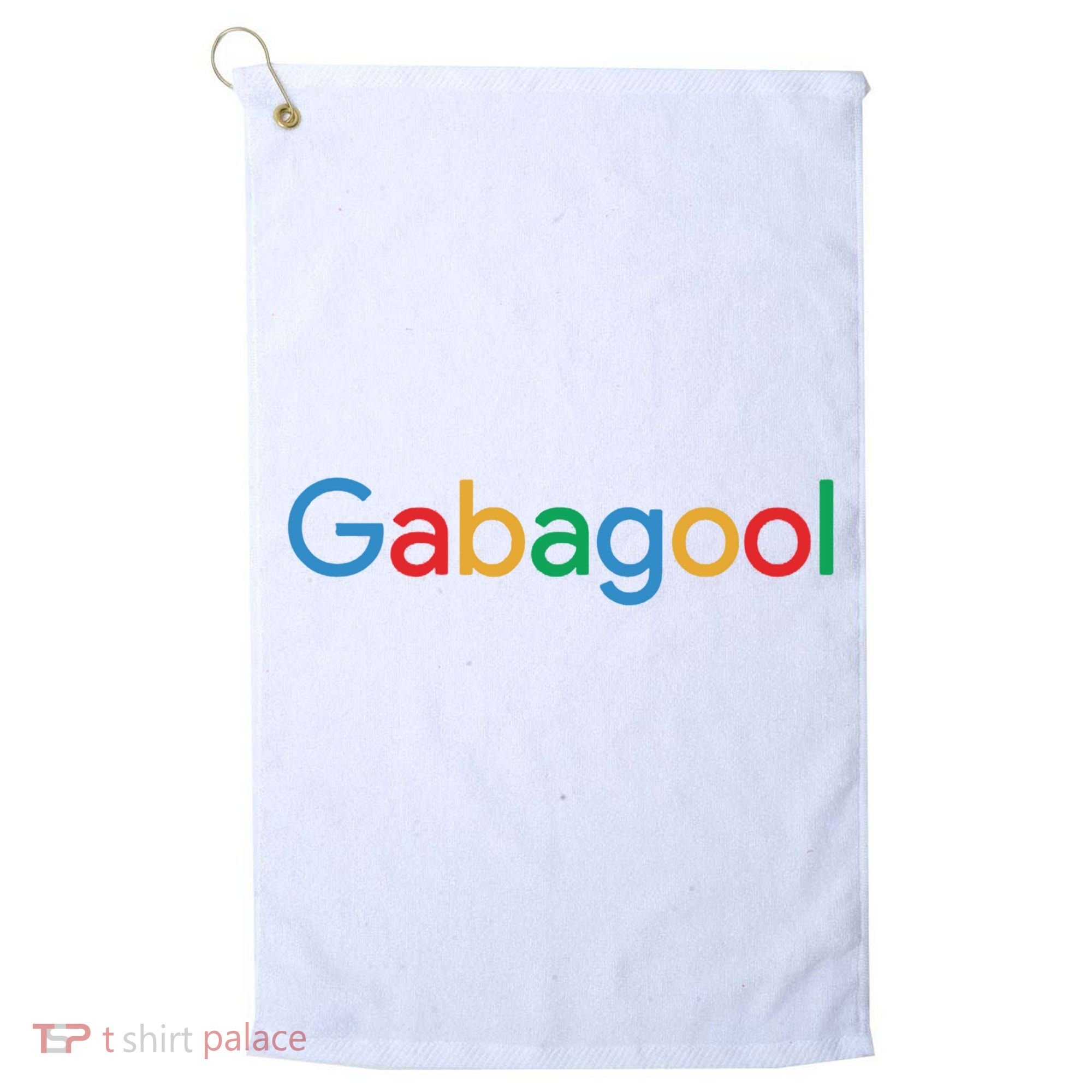 Gabagool Funny Gift Italian Humor Golf Towel