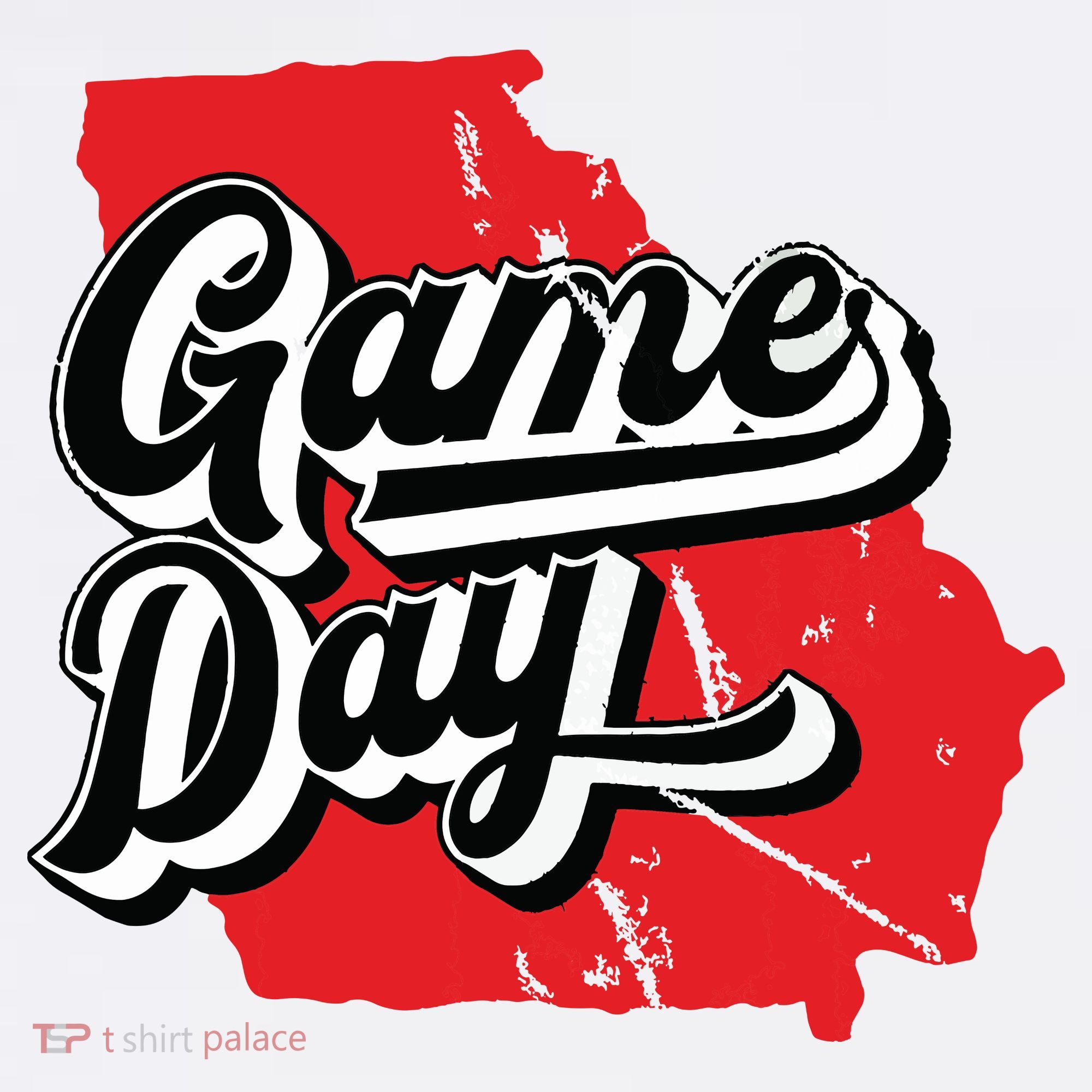 Georgia Football Game Day Vintage T-Shirt