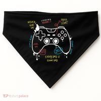 Gamer Funny Gaming Remote Everyday Is Game Day USA-Made Doggie Bandana thumb 0