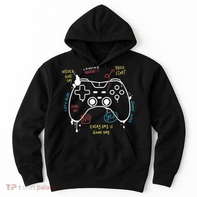 Gamer Funny Gaming Remote Everyday Is Game Day Hoodie
