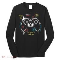 Gamer Funny Gaming Remote Everyday Is Game Day Long Sleeve Shirt thumb 0