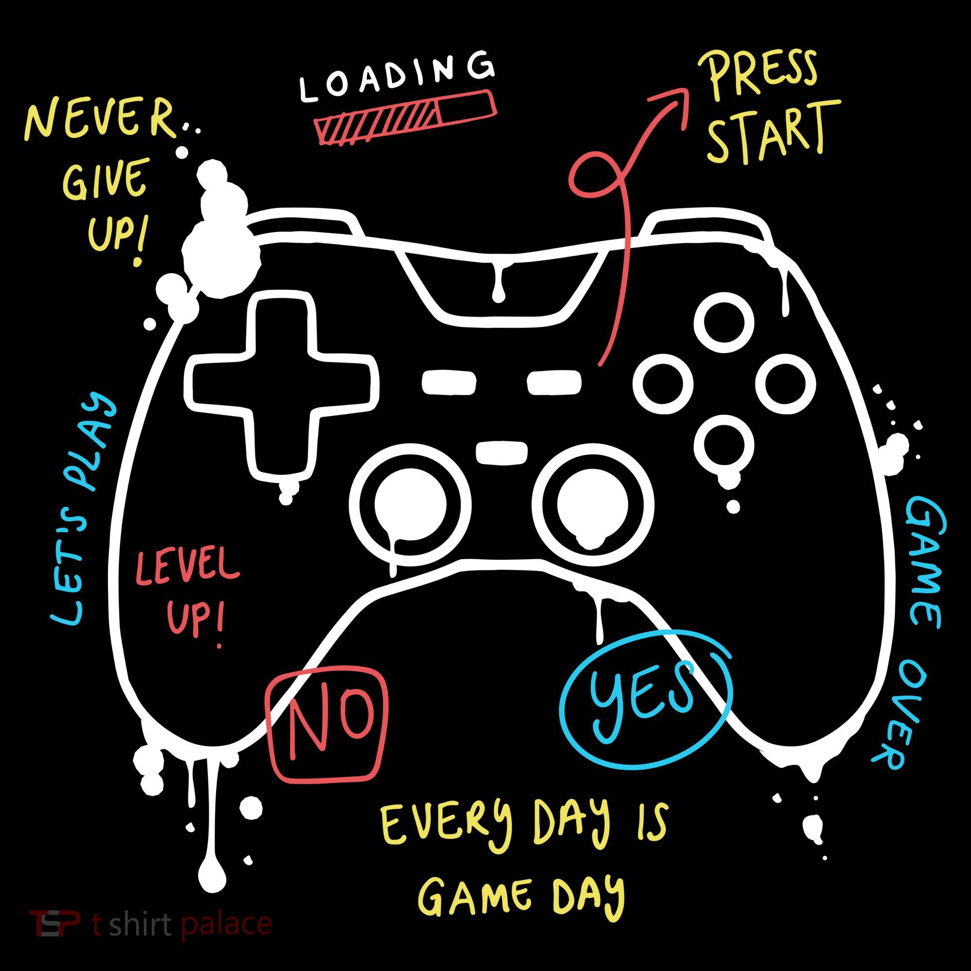 Gamer Funny Gaming Remote Everyday Is Game Day Coffee Mug