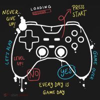 Gamer Funny Gaming Remote Everyday Is Game Day Mousepad thumb 1