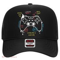 Gamer Funny Gaming Remote Everyday Is Game Day Hat thumb 0