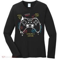 Gamer Funny Gaming Remote Everyday Is Game Day Women's Long Sleeve Shirt thumb 0