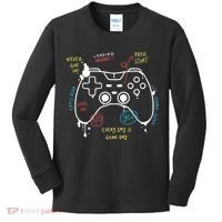 Gamer Funny Gaming Remote Everyday Is Game Day Kids Long Sleeve Shirt thumb 0