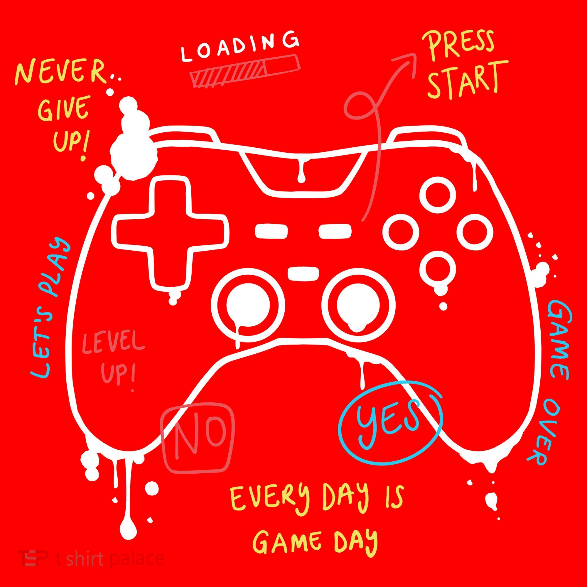 Gamer Funny Gaming Remote Everyday Is Game Day Santa Hat