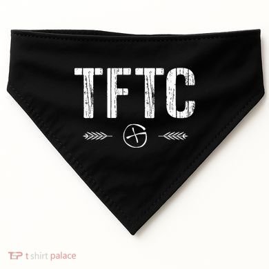 Geocaching Funny Geocache Gift Wander Lost Tftc USA-Made Doggie Bandana