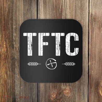 Geocaching Funny Geocache Gift Wander Lost Tftc Coaster