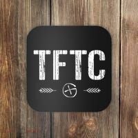Geocaching Funny Geocache Gift Wander Lost Tftc Coaster thumb 0