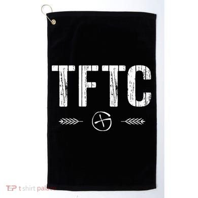 Geocaching Funny Geocache Gift Wander Lost Tftc Golf Towel