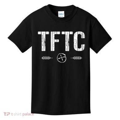 Geocaching Funny Geocache Gift Wander Lost Tftc Kids T-Shirt
