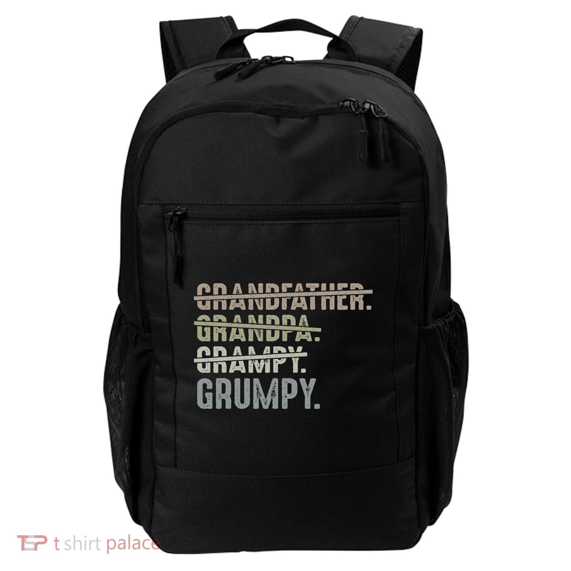 Grumpy For Grandfather Grandpa Grampy Grumpy Backpack