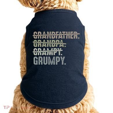 Grumpy For Grandfather Grandpa Grampy Grumpy Doggie Tank