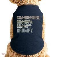 Grumpy For Grandfather Grandpa Grampy Grumpy Doggie Tank thumb 0