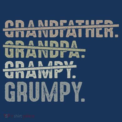 Grumpy For Grandfather Grandpa Grampy Grumpy USA-Made Doggie Bandana