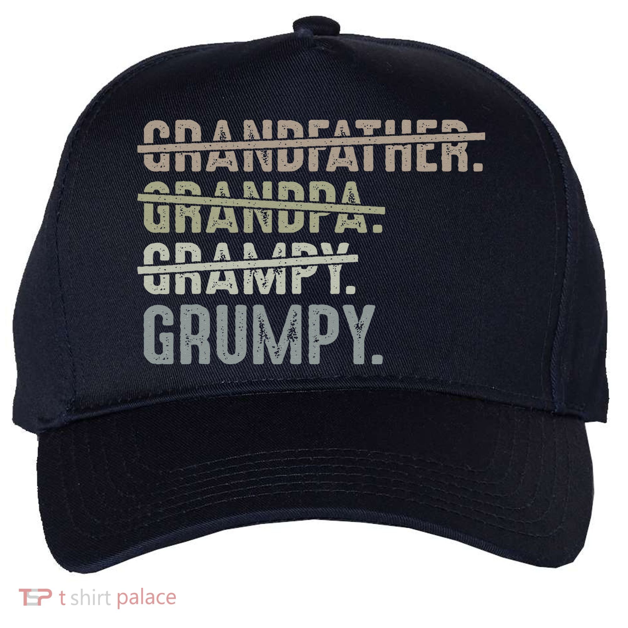 Grumpy For Grandfather Grandpa Grampy Grumpy Five-Panel Snapback Cap